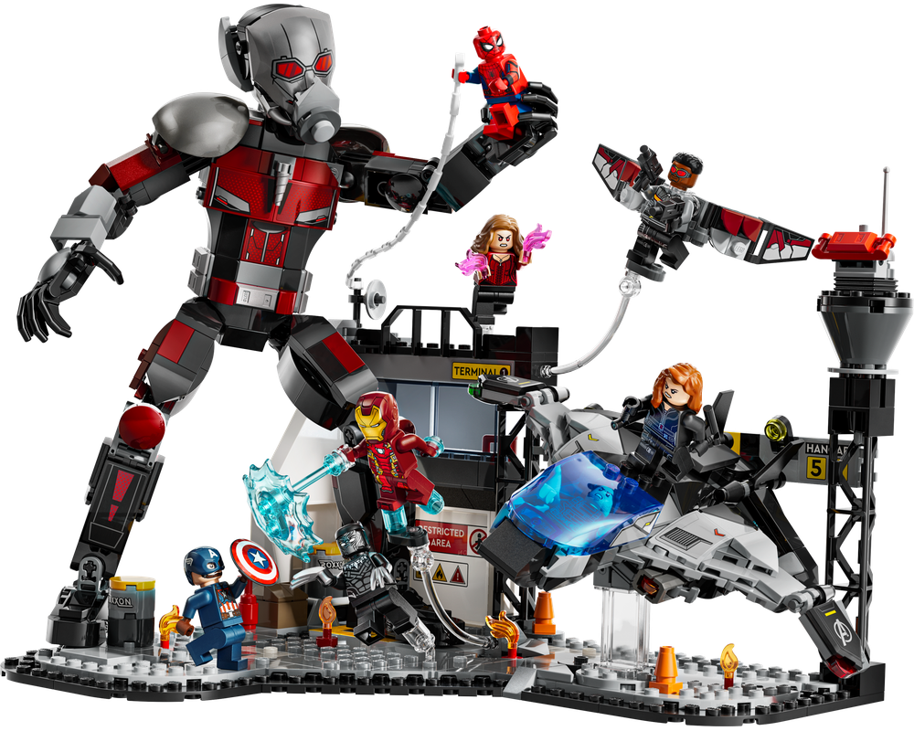 LEGO® Captain America: Civil War Action Battle (76314)