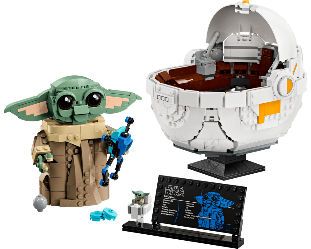LEGO® Grogu™ With Hover Pram (75403)